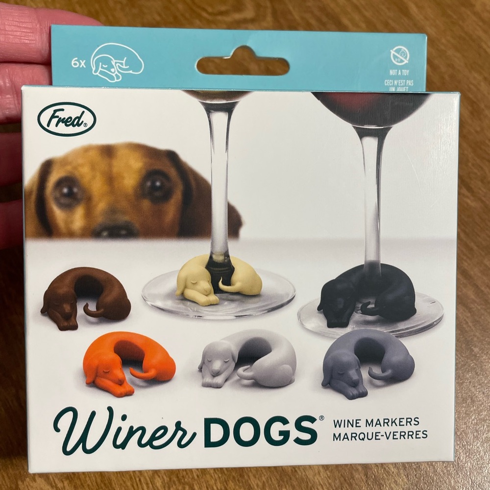 Wine glass markers